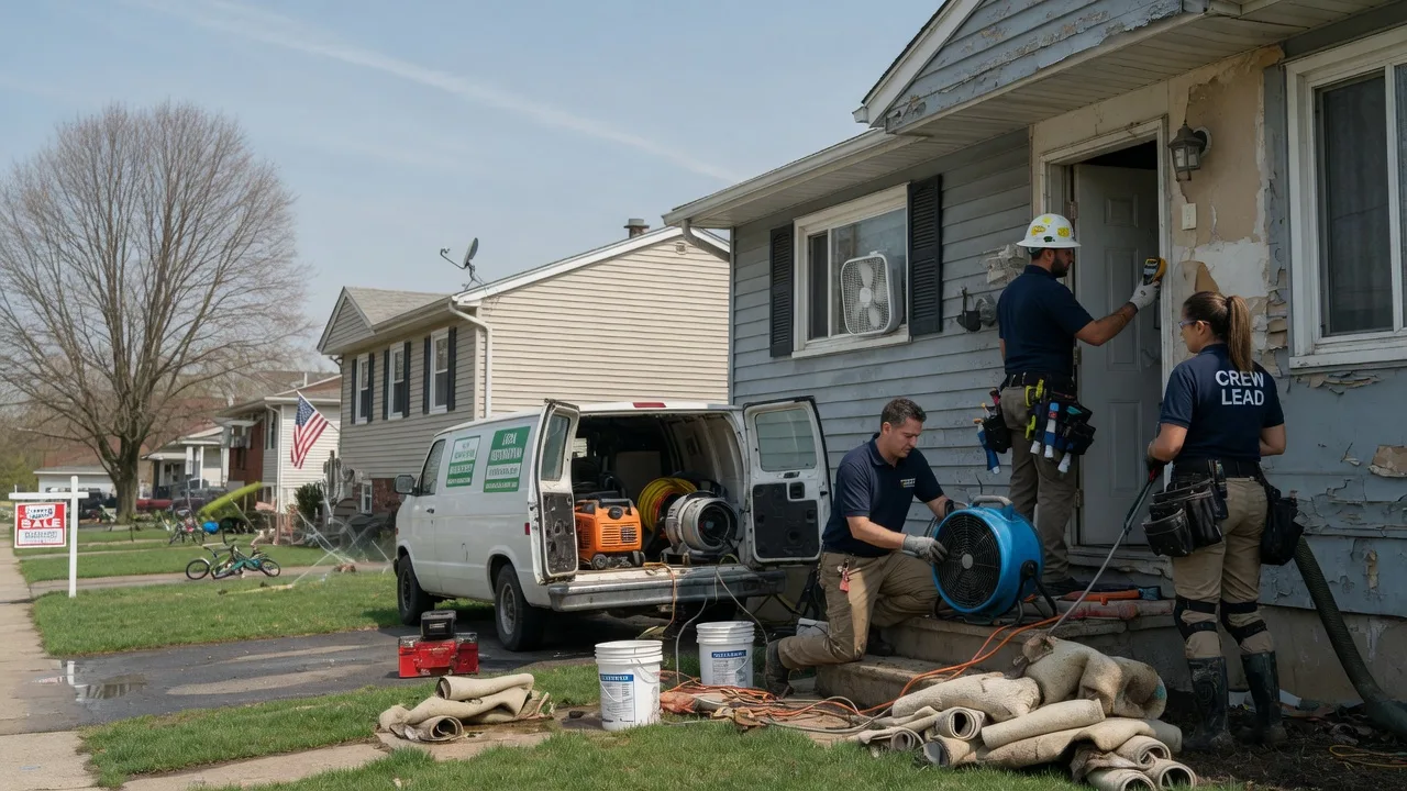 Flood Cleanup in Mechanicsburg, PA near me